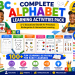 Complete Alphabet Learning Activities Pack